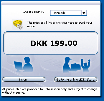 Checkprice fenêtre